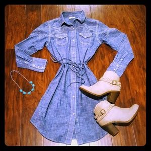 Ariat denim western dress
